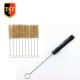 steel pipe brush for cleaning straw spray gun needle brushes