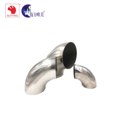 Foshan Pipe Elbow 90 Degree Stainless Steel Elbow For Staircase Railing